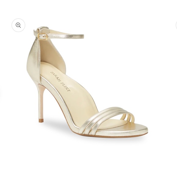 Sarah Flint Shoes - Sarah Flint Perfect Sandal 85 in Gold Nappa